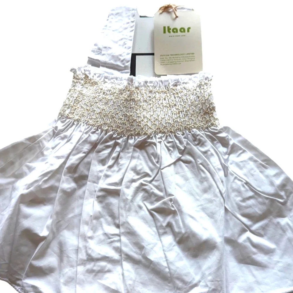 Itaar Baby clothes Toddler Girl Ruffle Dress + Pants +‎ Hat Outfit Set 0-6Months - Picture 5 of 6